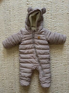 H&M baby bear bunting suit